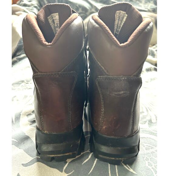 Merrell Womens Ridge Boots Gore-Tex Dark Brown Leather Lace Up Vibram Womens 7.5 - Picture 9 of 13